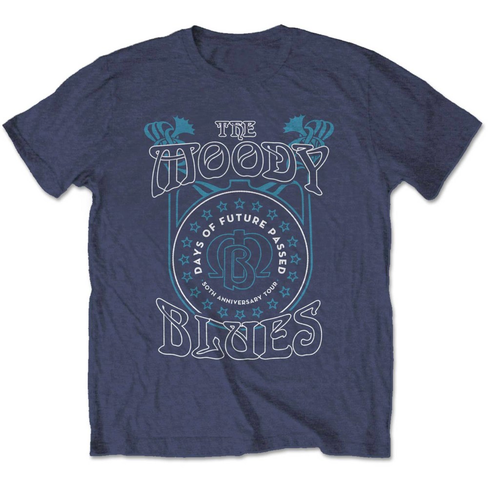 The Moody Blues - Days Of Future Passed Tour Heren Tshirt - Blauw